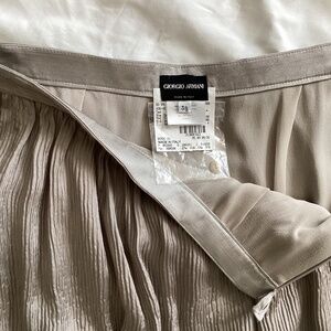 Giorgio Armani Silk Bubble Skirt